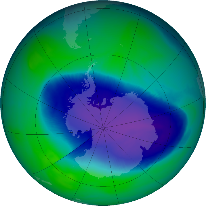 Ozone Map 2006-11-11